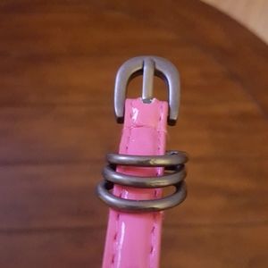 💎3/$12 Pink skinny patent belt target 42 inch